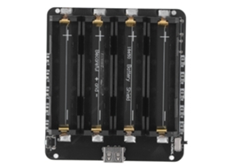 Caja portabaterías de litio de 4 ranuras con protección contra sobrecarga placa de desarrollo dc 5v | S/MARCA