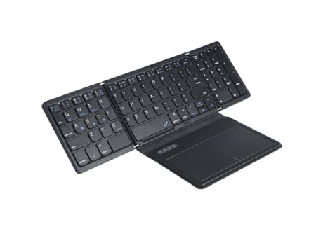 Foldable Bluetooth Keyboard With Touchpad Pocket Folding Keyboard Efdafss