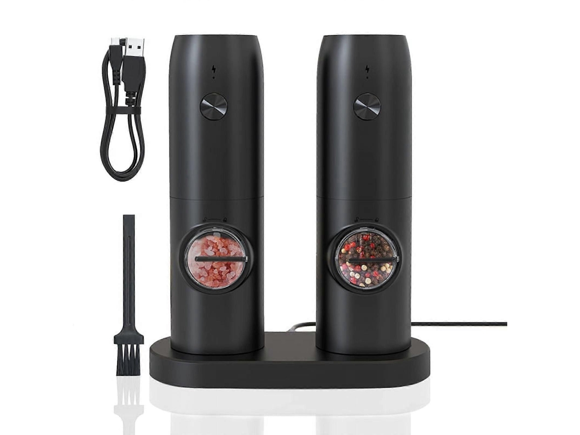1 ou 2 Moedores Elétricos de Sal, Pimenta e Especiarias GOKOCO