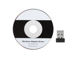 Placa De Rede Sem Fio (mini Usb De Alta Velocidade 150mbps) (autorizada) Placa De Rede Sem Fio Mini Usb Comfast150m Cf-wu710n