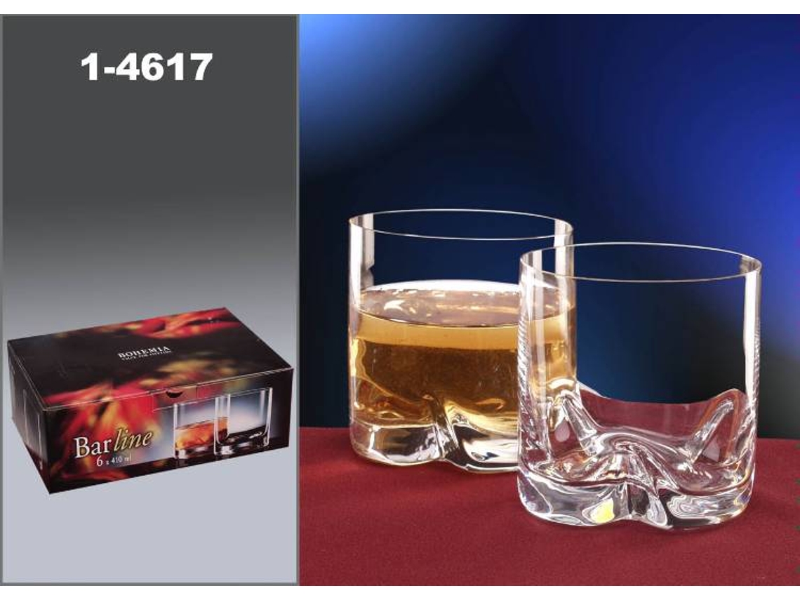 Conjunto de Cristal DRW (9.5cm x 9cmp)