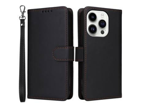 Suporte Casa Amovível Para Iphone 14 Pro Max Betopnice Pele Sintética Preto