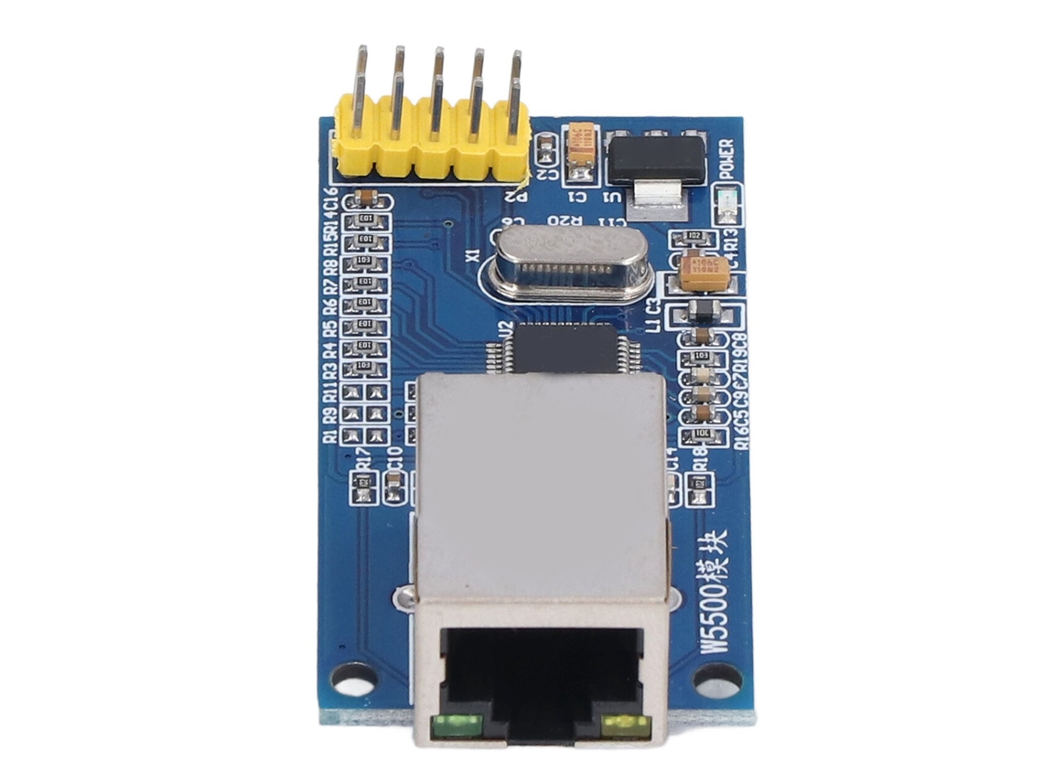 Módulo De Rede Ethernet W5500 Laxiscreed Compatível Com 51/stm32 Com Suporte Tcp/ip