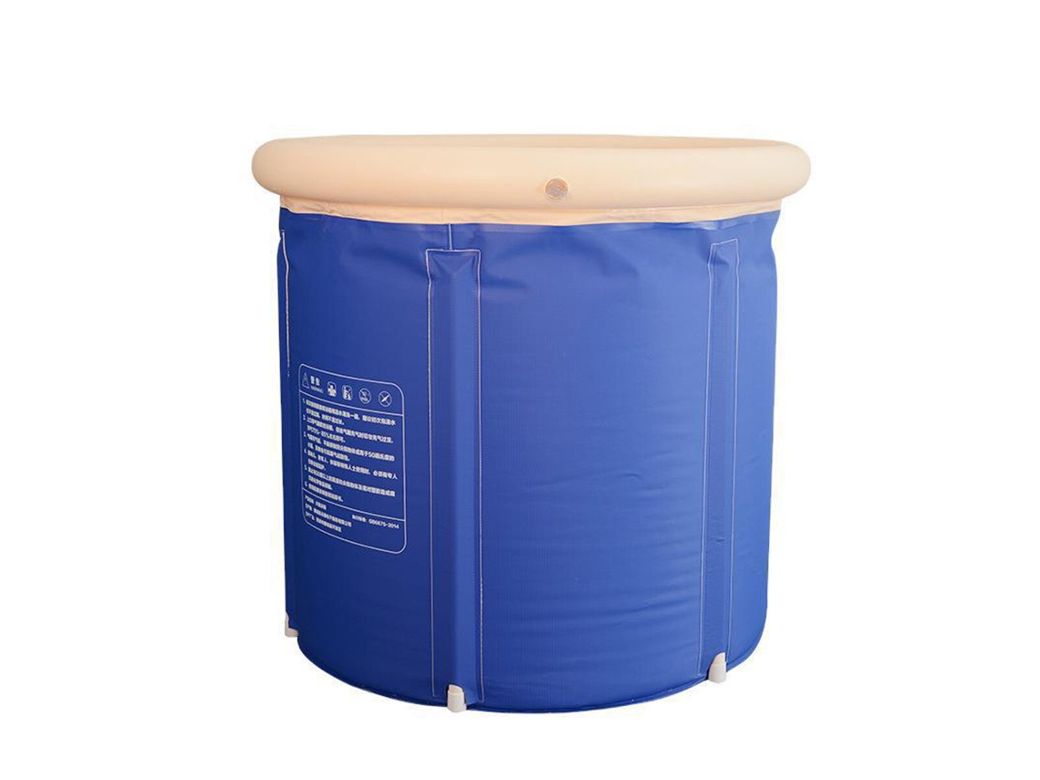 Banheira Inflável Portátil Bvsoivia Banheira de Gelo Banheira de Hidromassagem para Adultos e Crianças MDUG