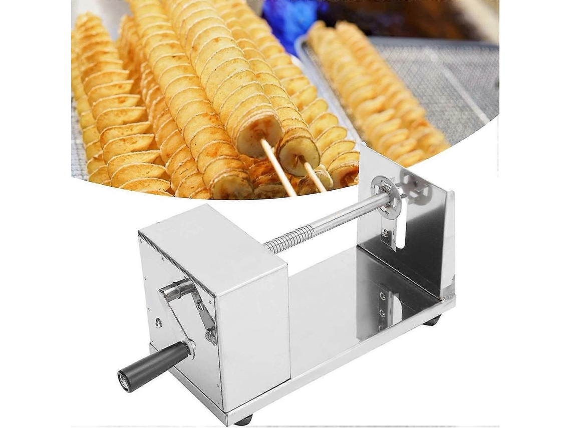 Cortador Manual De Batatas, Batatas Fritas E Vegetais Em Aço Inoxidável. Everley891