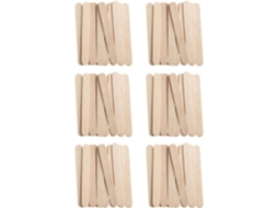 600 Unidades Palitos De Madeira Multiuso 9cm 3, 6 Polegadas, Para Artesanato, Sorvetes, Depilação E Abaixador De Língua