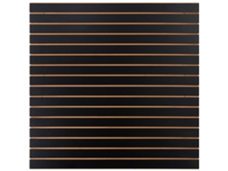 Painéis De Parede De Ripas Succebuy Para Garagem 121,9 X 60,96 Cm 2 Peças, Preto
