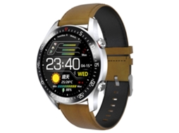 Smartwatch YDCY C2 Castanho Prateado