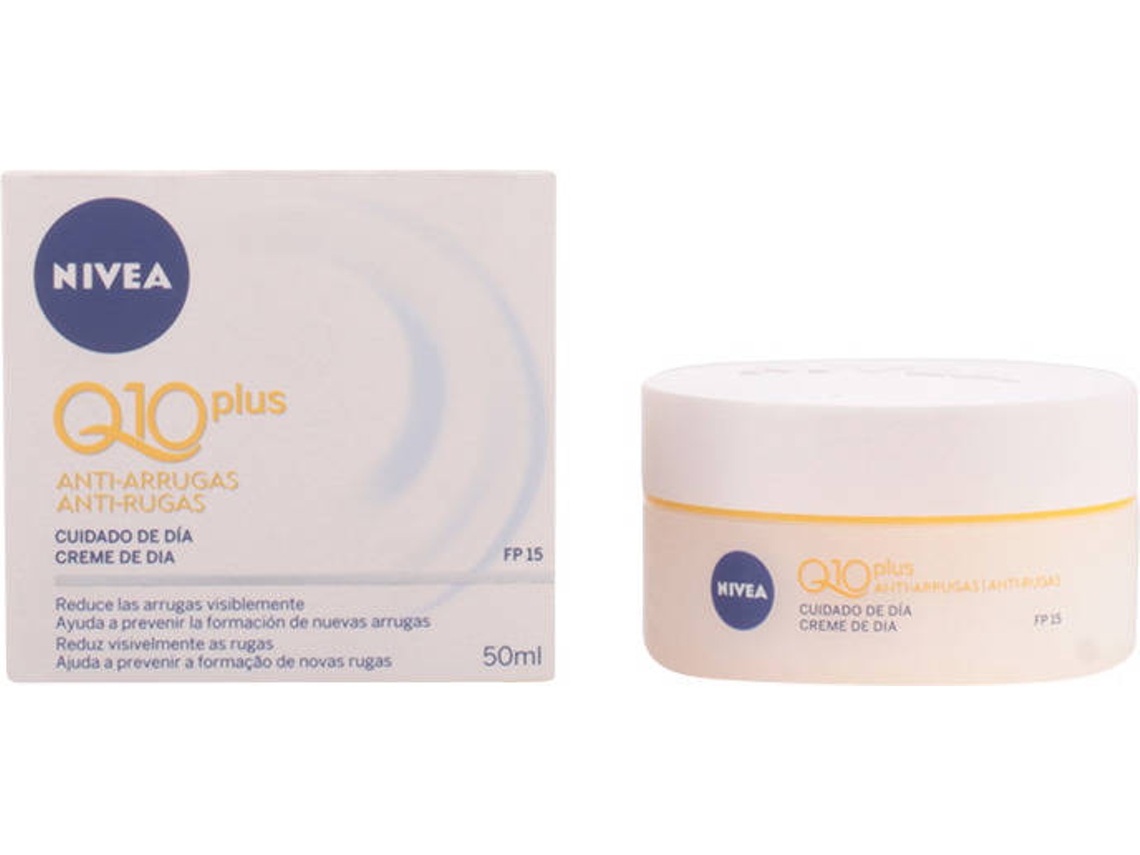 Creme de Rosto NIVEA Q10 ml+ Anti-Rugas Day Care SPF 15 50 ml