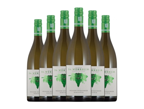 Espumante DR. WEHRHEIM Buntstück Pinot Branco Seco Pfälz (0.75 L - 6 Unidades)