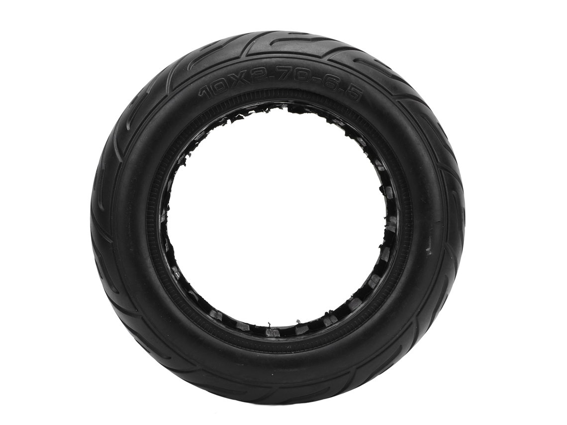 Pneu de Patinete 10x2.7‑6.5, Resistente, Impactos, Sólido