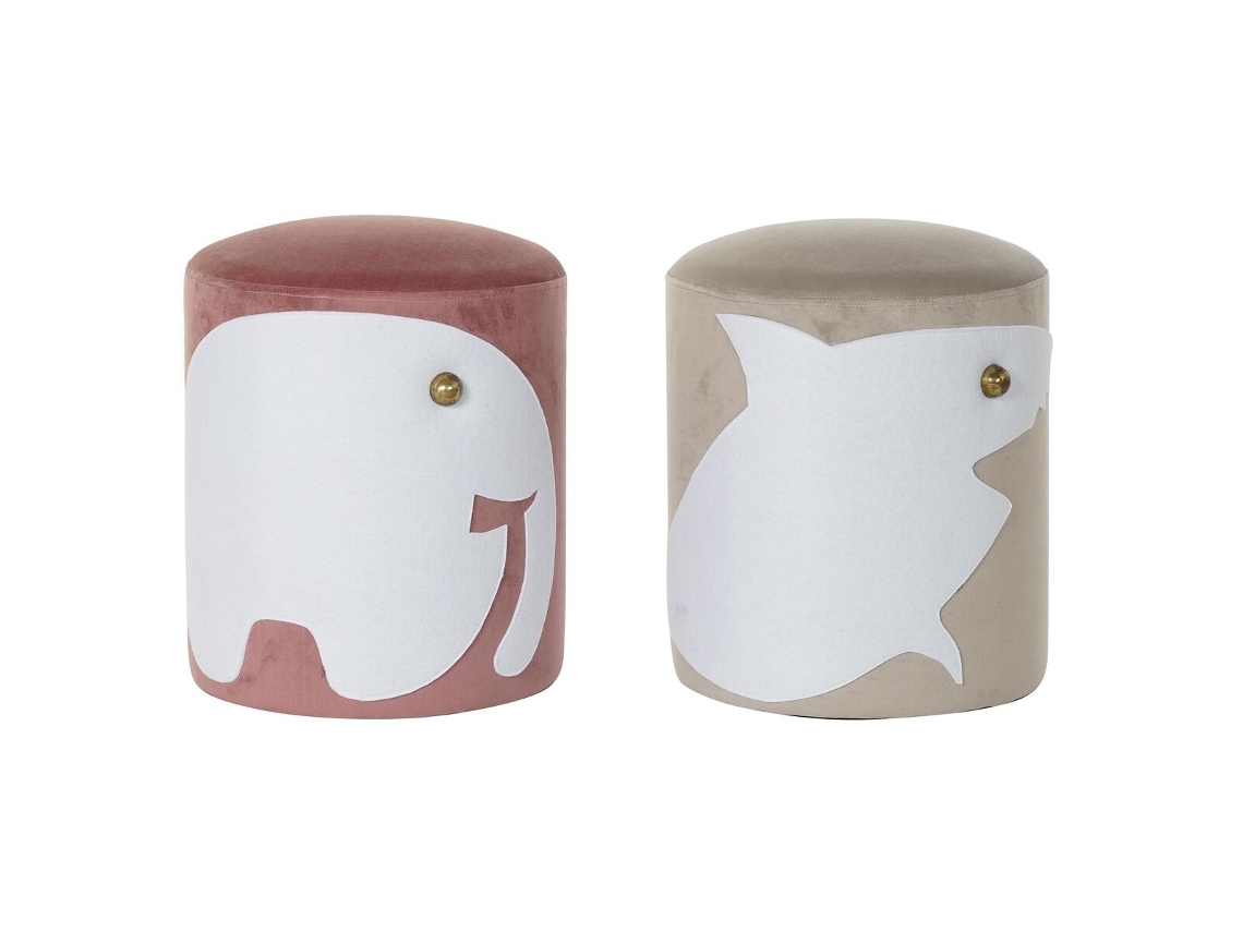 Pufe Dkd Home Decor