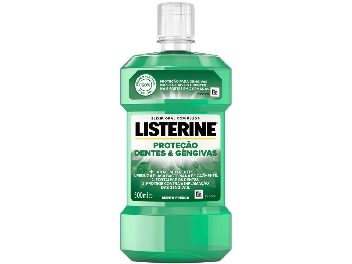 Elixir Bucal Dentes e Gengivas LISTERINE emb. 250 ml