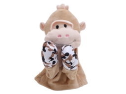 Primerox fantoche Manual de Boxe Interativo com Som Pelúcia Animal Cute Brinquedo para Crianças