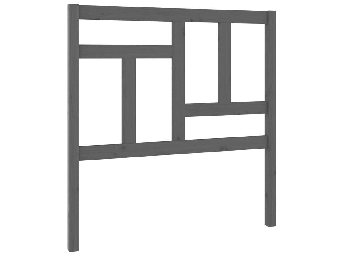 Bed Headboard, Bed Headboards Vidaxl Cinzeto Madeira De Pinho (95.5 X 100 Cm)