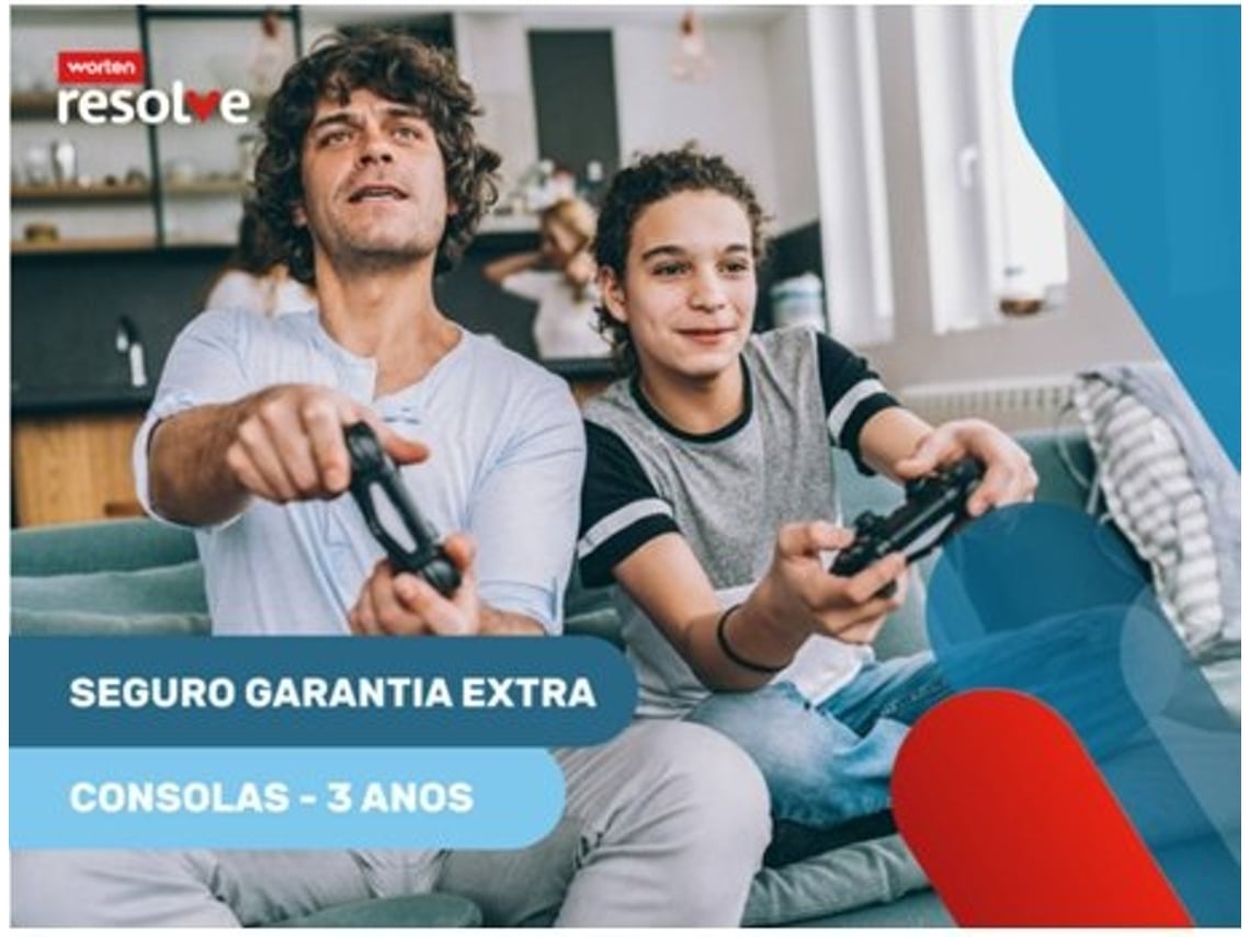 Seguro Garantia Extra 3 anos - De 500 a 1000 euros - Consolas