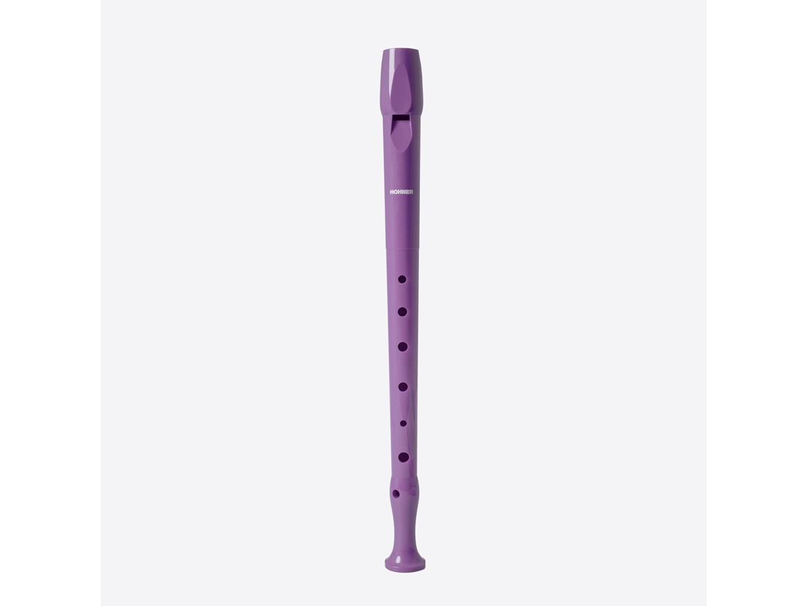 Flauta Soprano Hohner B9508 Cor Malva Com Digitação Alemã