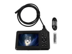 Endoscópio Industrial Primerox 1080p, Câmera de Inspeção Sewer, Tela LCD 4.3