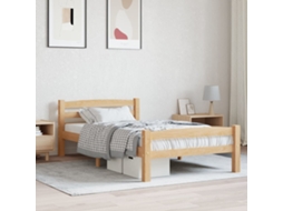 Vidaxl Estrutura De Cama 90x200 Cm Pinho Maciço