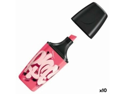 Marcador Stabilo Boss Mini Rise Rosa 10 Peças Olysi Shop