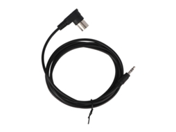 Cabo 3.5mm Para Din 8pin Profissional Curvo 90 Graus Adaptador Para Instrumentos Musicais 1.8m