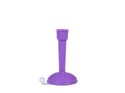 Bico de chuveiro de plástico substituível para torneira de cozinha (curto e roxo)