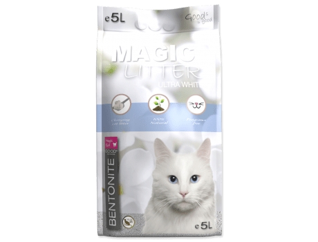 Cominter Magic Litter Ultra White 5 L + oferta coleira