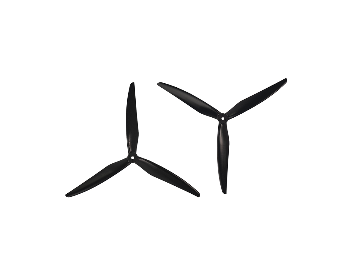 Preto 2 Pares 2/4 Pares Hélice Gemfan 1045 10 Polegadas 3 Pás Furo 5mm Fibra Vidro Nylon Motor 3214 800kv Drone Fpv Rc MDUG