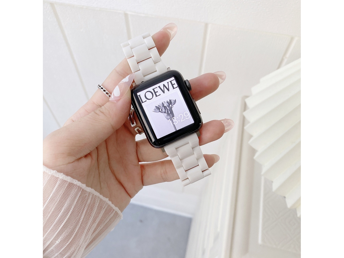 Pulseira para Apple Iwatch 7/6/SE/4/5 com Fivela de Metal EOOCOO