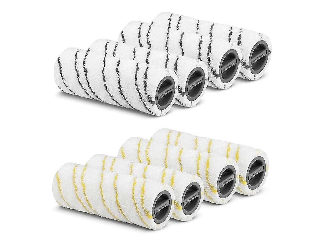 Conjunto De 8 Rolos Para Karcher Fc7 Fc5 Fc3d Fc3, Rolos De Reposição Para Karcher, 2.055-006.0 E 2.055-006.0_glo