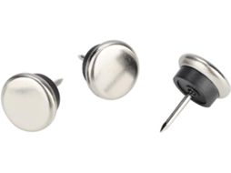 Conjunto De 50 Protetores Piso Para Pés Sofá E Cadeira Em Ferro Reforçado, 22mm E 19mm, Acessórios Para Casa Que Não