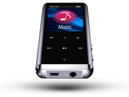 Reprodutor De Mp3 Portátil Hi-fi Com Chave E Alto-falante Bluetooth,