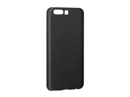 Capa de Silicone Tpu Macia para Huawei P10, Padrão de Arenito Preto, Capa Protetora Traseira para Celular EOOCOO (ultrafina, Antichoque)