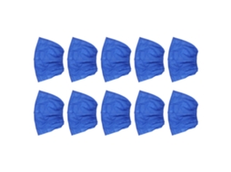 10pcs Calcinhas Descartáveis Masculinas De Tricot Não Tecido Respiráveis (azul)