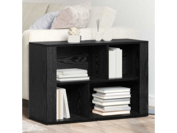 Vidaxl Buffet Carvalho Preto 80 X 30 X 53 Cm Madeira Processada