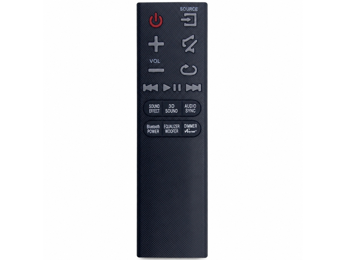 Comando À Distância Compatível Com Soundbar Samsung Ah59-02631d_zhd