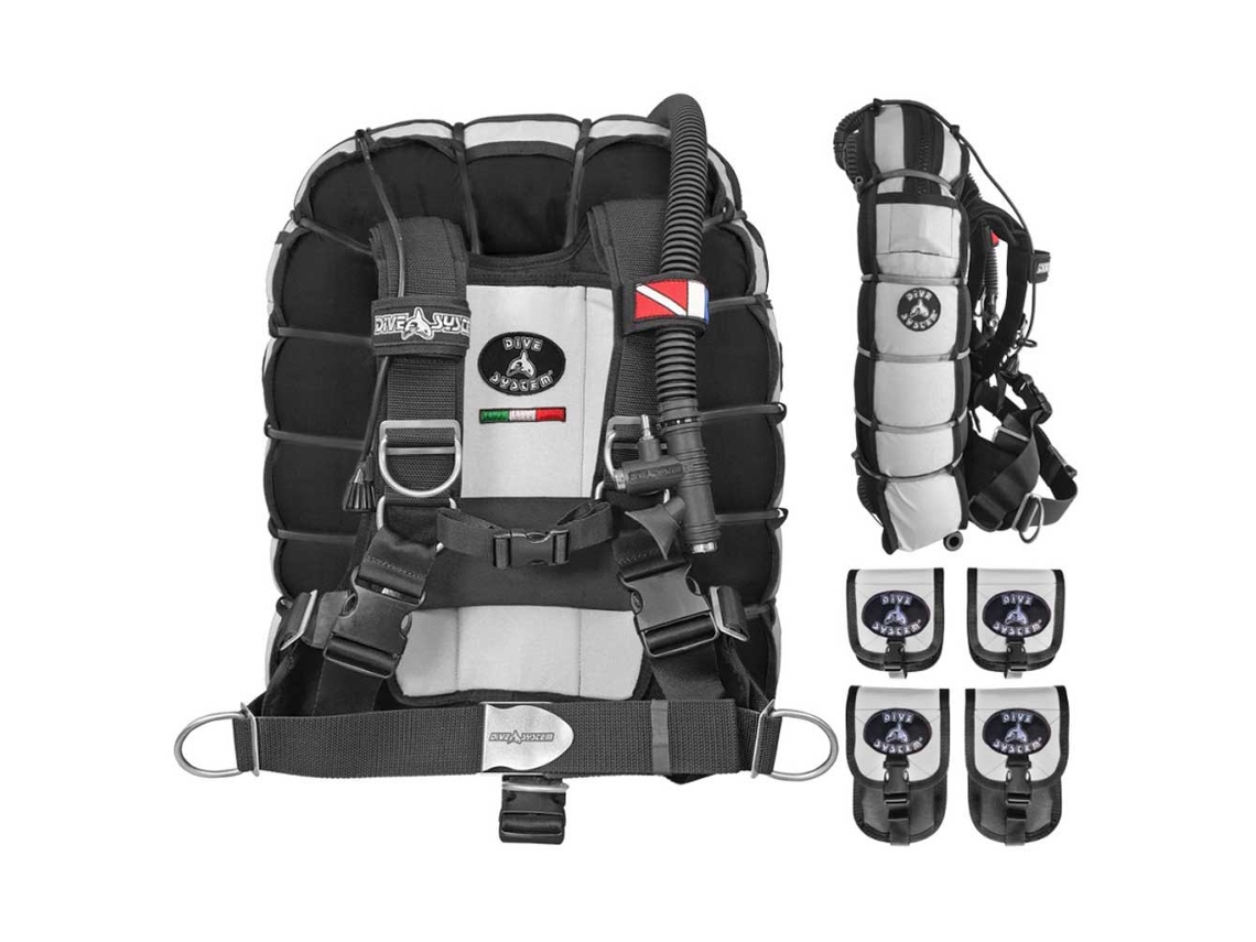 Colete Fly Tech Branco Xldive System