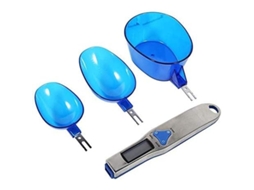 Conjunto de colheres medidoras digitais, precisão 0.1g, balança de cozinha, ferramenta de medição