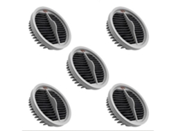 5 Unidades De Filtro Hepa Laváveis Para Aspirador De Pó Sem Fio Xiaomi Roidmi X20 / X30 / X30 / S2 / F8 Storm Pro