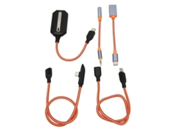 Adaptador de Fone 3 em 1 LAXISCREED Type c Pd 60w Qc 18w