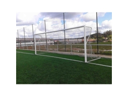 Softee Bases De Jogo Para Gol Futebol 7 - Tubo De Aço 33mm Com Dobradiça Multicolorido