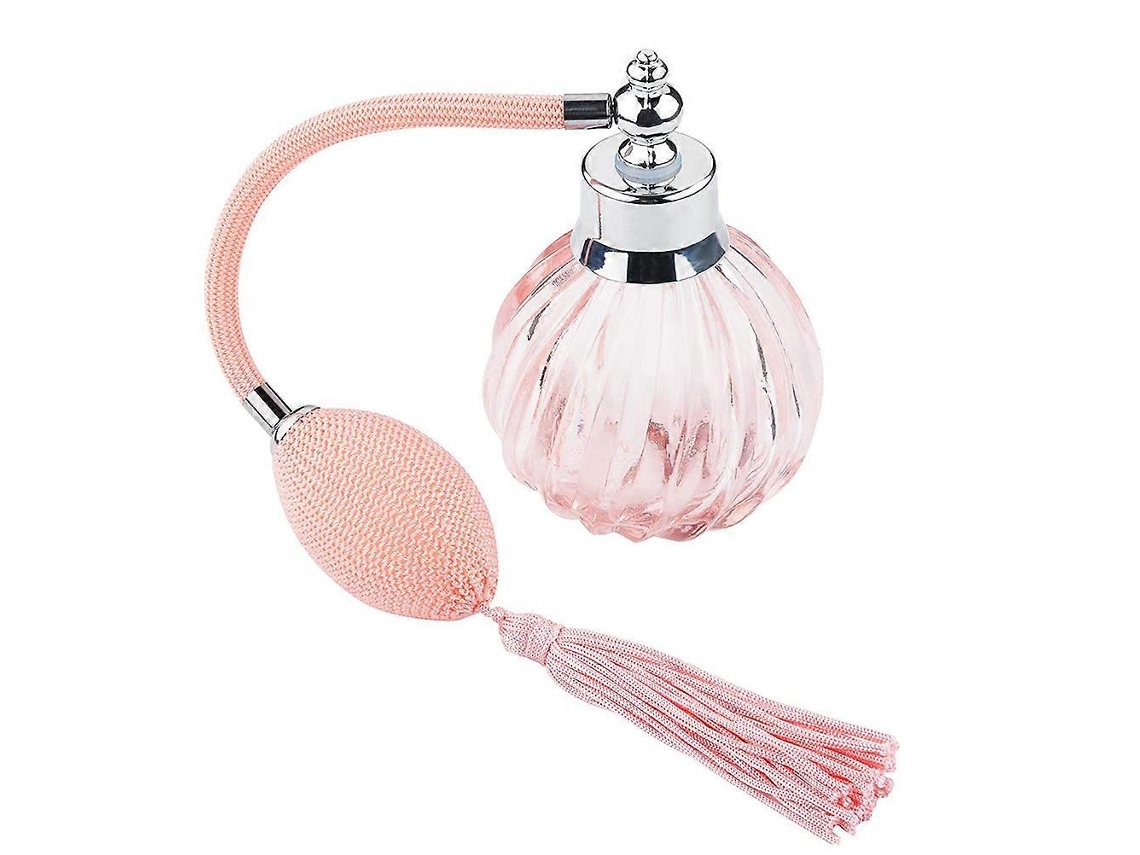 Frascos de perfume atomizadores para armazenamento, 2 unidades, rosa, 7,1 x 6,8 cm