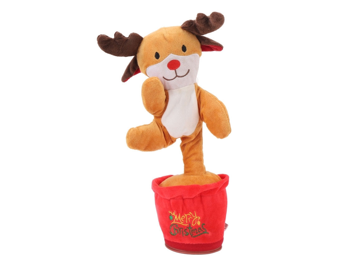 Mali brinquedo Dançante Falante Imitador Repete o Que Diz Canta Luzes Led Presente Natal
