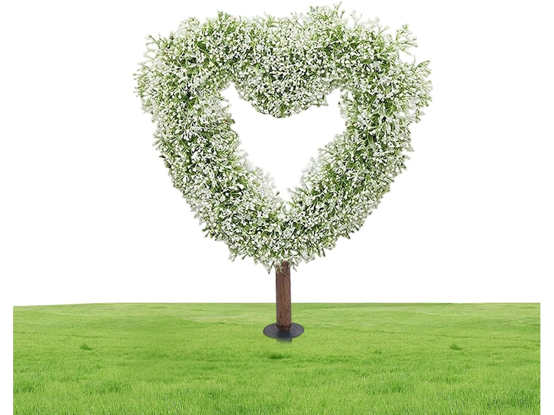 Topiaria Artificial Planta Artificial, 65 Cm de Altura, Topiaria para Plantas com Suporte, para Jardim, Primavera, CHABERLU