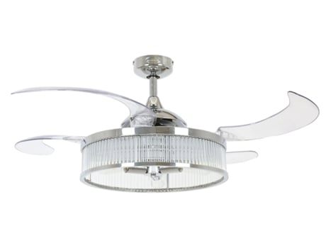 FANAWAY Corbelle 36In 4Blade Ac Fan/Lt 3E27 Chr 3Sp-Rc