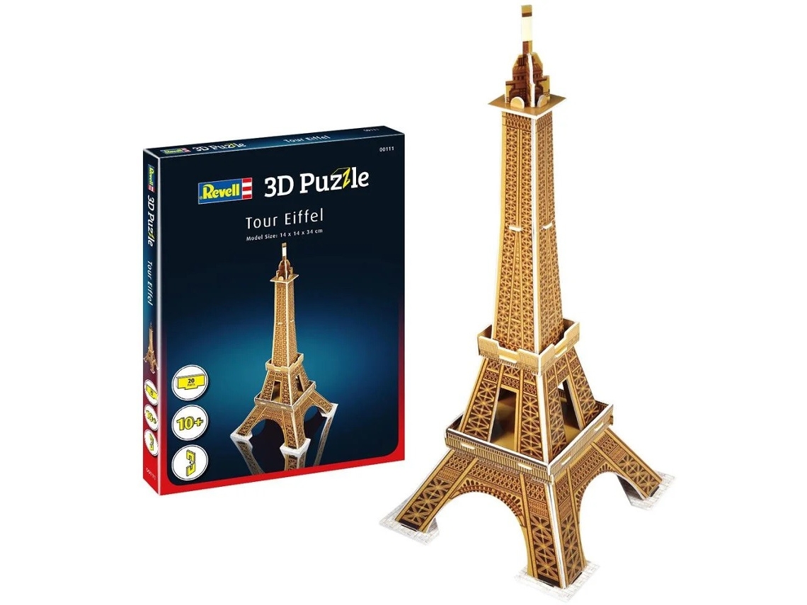 Puzzle 3D Tour Eiffel 20 Peças REVELL