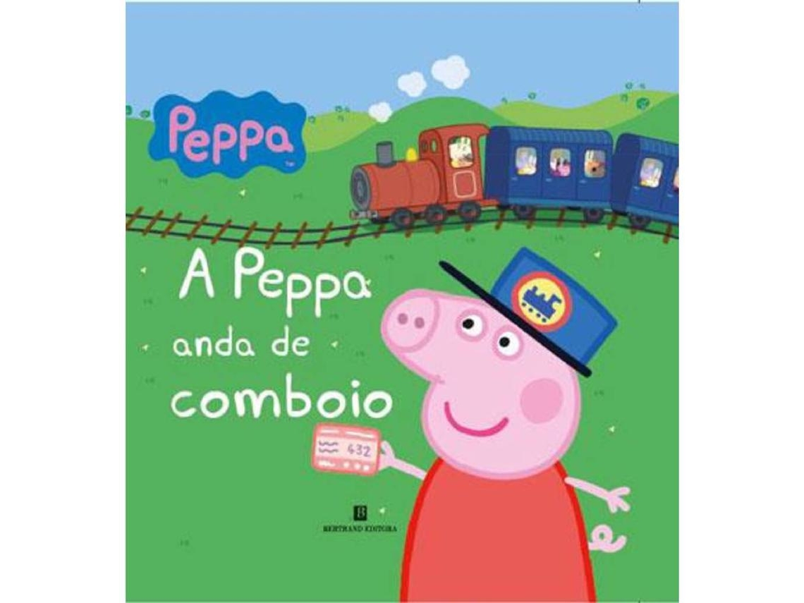 Livro Peppa Pig - A Peppa Anda de Comboio de Vários Autores (Português)