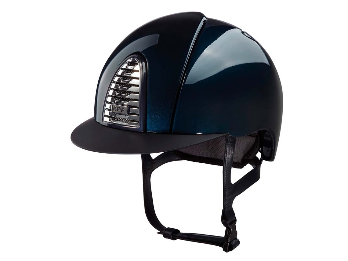 Capacete com viseira polo KEP Cromo 2.0 Shine