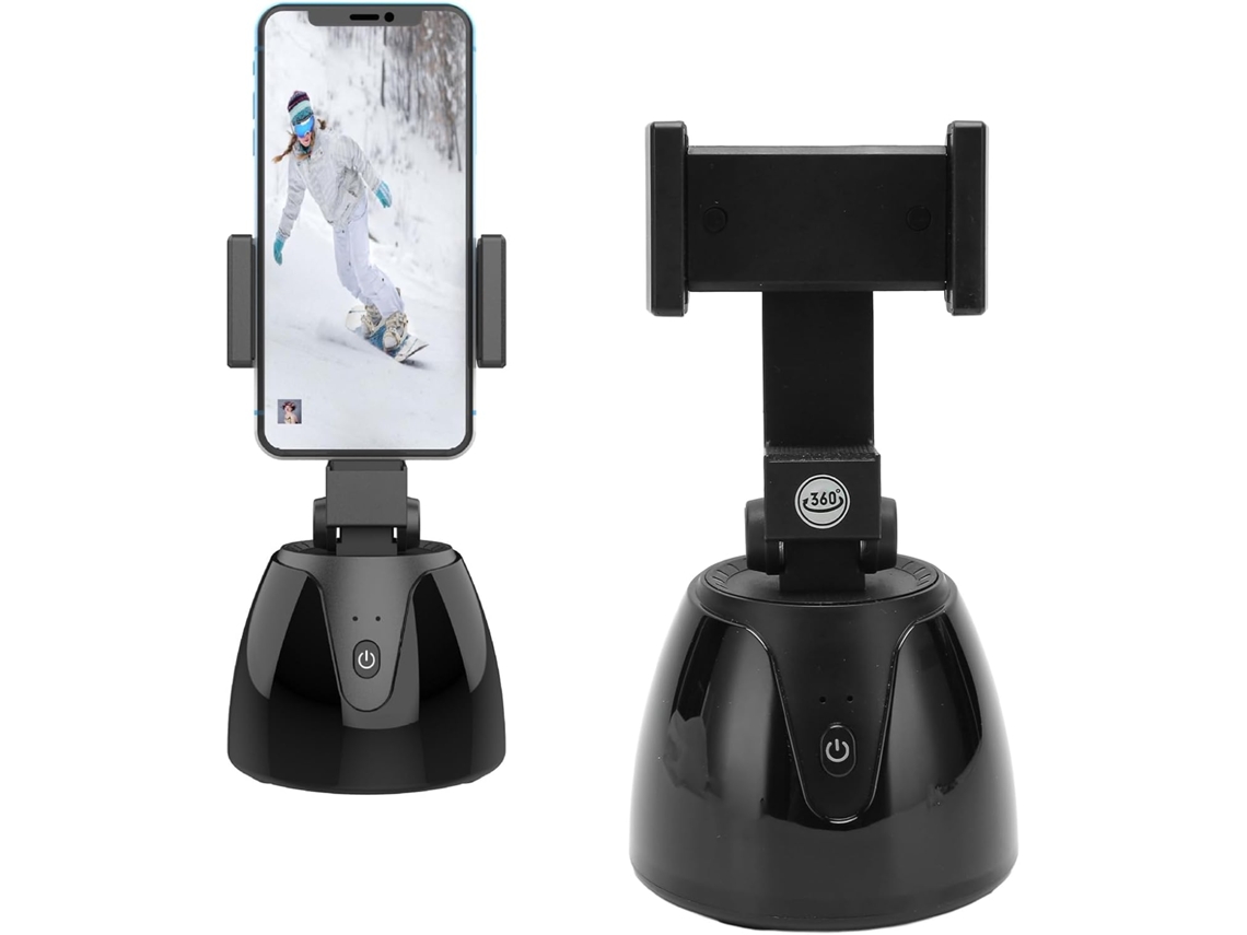 Suporte Para Celular Com Rastreamento Automático Usb, Suporte Inteligente Para Celular Com Detecção De Movimento 360 ​​graus