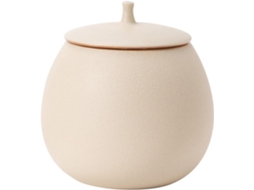 Pote Multifuncional De Cerâmica Para Açúcar, Branco, Com Vedação Hermética, Design Elegante Para Casa E Escritório
